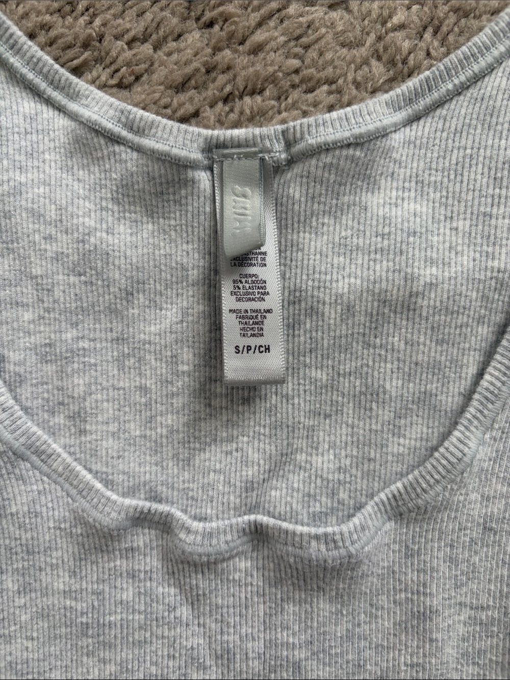 Skims Cotton Rib Tank - Picture 2 of 3